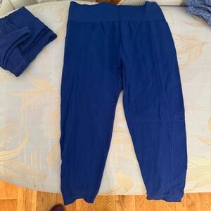 Bamford organic fibers Cobalt Workout Set